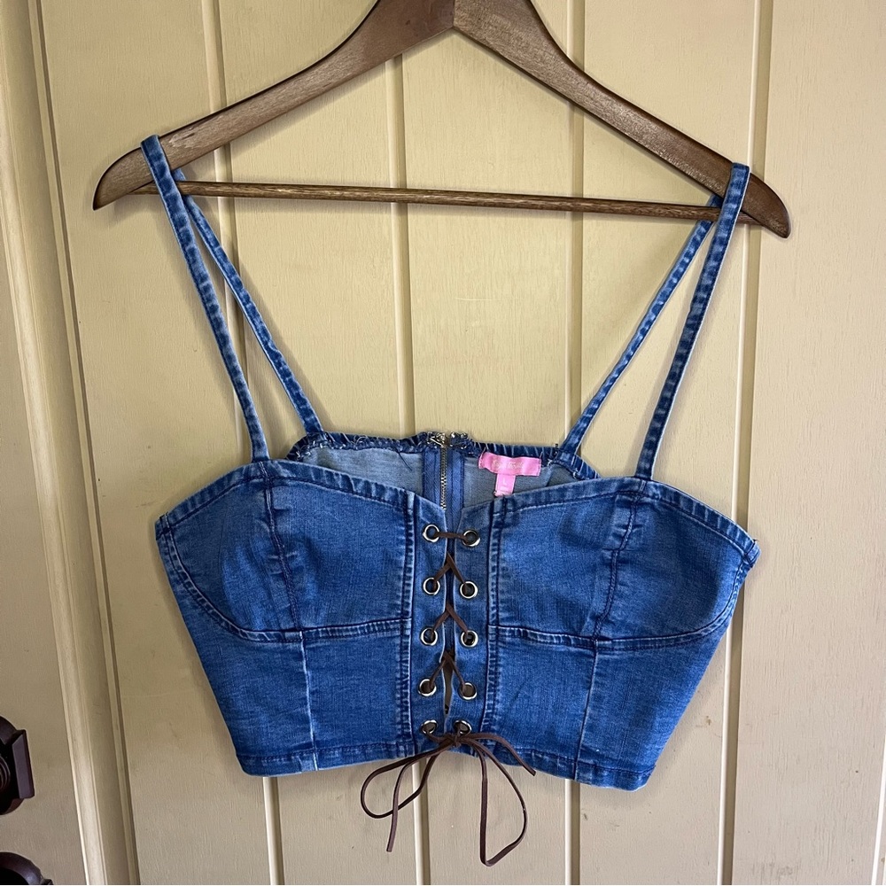 Sugar Thrillz Denim Top